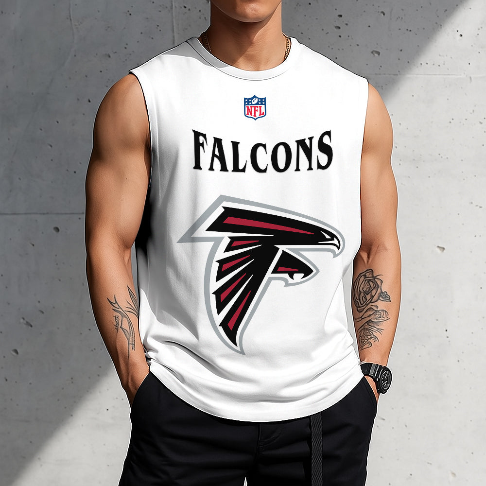 LIMITED EDITION - NEW CUSTOMIZED NFL18 ATF ATLANTA FALCONS TANKTOP & GYM SHIRT