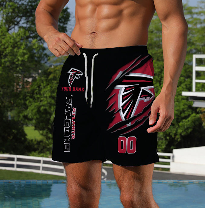 LIMITED EDITION - NEW PREMIUM NFL18 ATF ATLANTA FALCONS SHORT PANTS