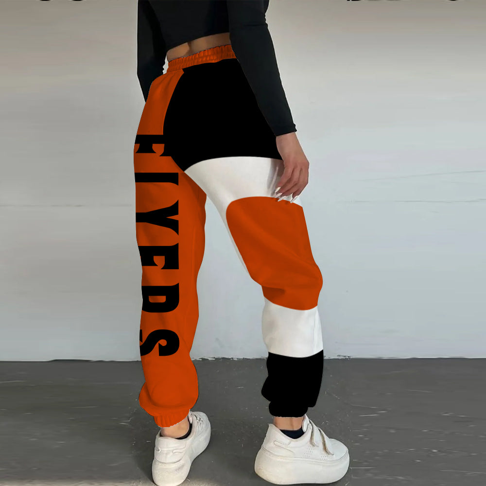 LIMITED EDITION - NEW CUSTOMIZED NHL27 PPF PHILADELPHIA FLYERS LONG PANTS