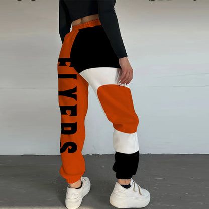 LIMITED EDITION - NEW CUSTOMIZED NHL27 PPF PHILADELPHIA FLYERS LONG PANTS