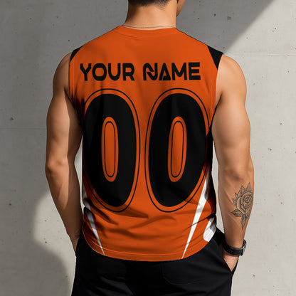 LIMITED EDITION - NEW CUSTOMIZED NHL27 PPF PHILADELPHIA FLYERS TANK TOP & GYM SHIRT