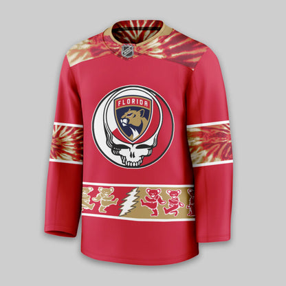 [SUPER SALE] NEW CUSTOMIZED NHL01 FPT FLORIDA PANTHERS UNISEX HOCKEY JERSEY