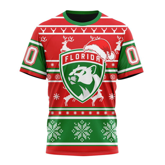 LIMITED EDITION - NEW CUSTOMIZED NHL01 FPT FLORIDA PANTHERS UNISEX T-SHIRT, POLO, HOODIE & JACKETS