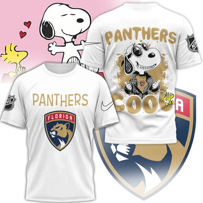 LIMITED EDITION - NEW CUSTOMIZED NHL01 FPT FLORIDA PANTHERS X SNOOPY T-SHIRT, SWEATSHIRT, HOODIE & ZIP HOODIE