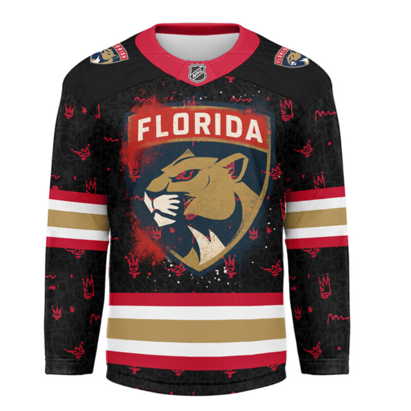 LIMITED EDITION - NEW CUSTOMIZED NHL01 FL PANTHERS UNISEX HOCKEY JERSEY