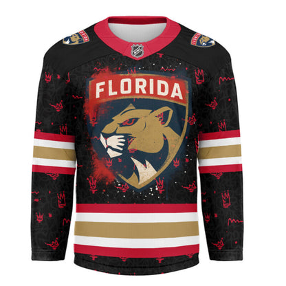 LIMITED EDITION - NEW CUSTOMIZED NHL01 FL PANTHERS UNISEX HOCKEY JERSEY