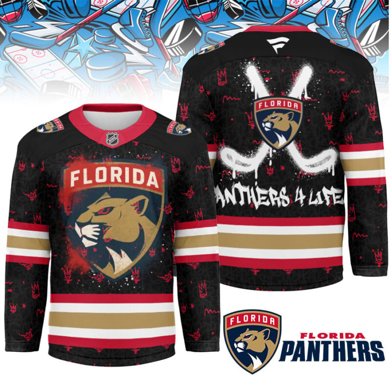 LIMITED EDITION - NEW CUSTOMIZED NHL01 FL PANTHERS UNISEX HOCKEY JERSEY