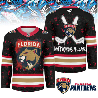 LIMITED EDITION - NEW CUSTOMIZED NHL01 FL PANTHERS UNISEX HOCKEY JERSEY