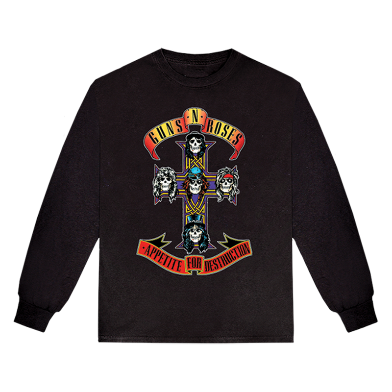 NEW PREMIUM GUNS N' ROSES UNISEX T-SHIRT, POLO, HOODIE & JACKETS