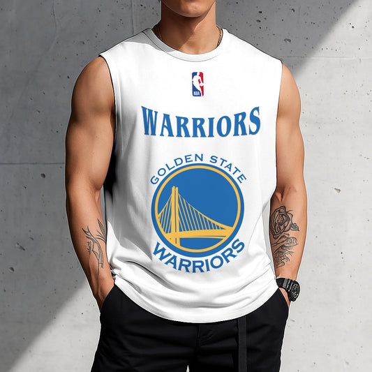 LIMITED EDITION - NEW CUSTOMIZED NBA12 GSW GOLDEN STATE WARRIORS TANKTOP & GYM SHIRT