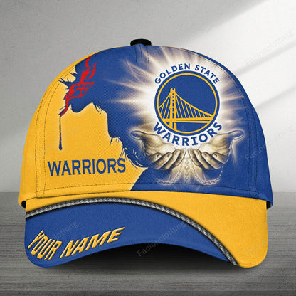 LIMITED EDITION - NEW CUSTOMIZED NBA12 GSW GOLDEN STATE WARRIORS CLASSIC CAP