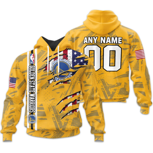 LIMITED EDITION - NEW CUSTOMIZED NBA12 GSW GOLDEN STATE WARRIORS UNISEX T-SHIRT, POLO, HOODIE & JACKETS