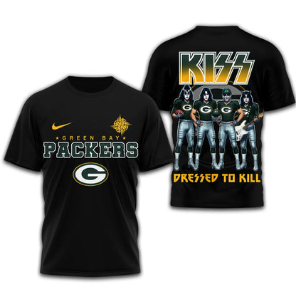 LIMITED EDITION - NEW CUSTOMIZED NFL08 GBP GREEN BAY PACKERS T-SHIRT | MULTIPLE COLORS AVAILABLE