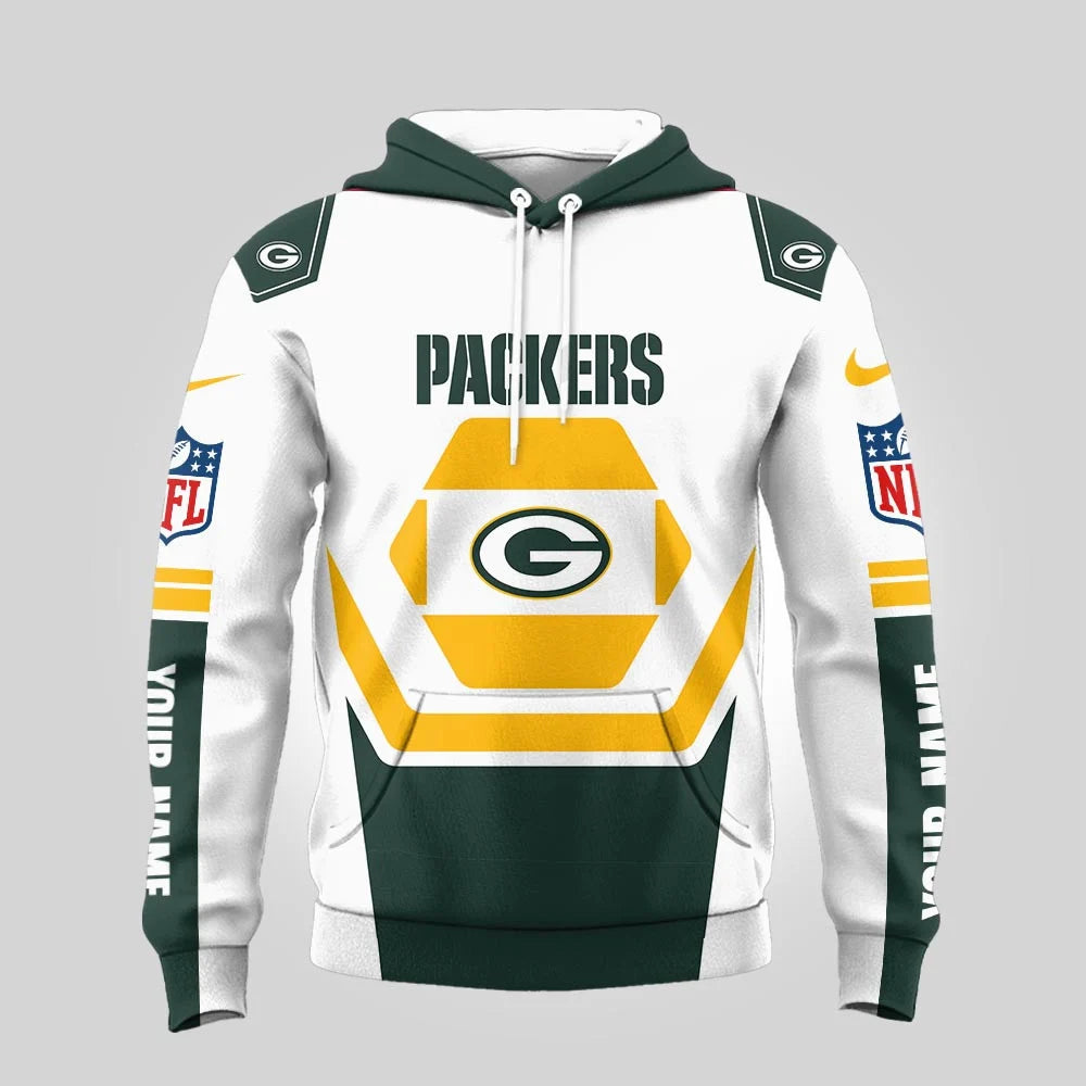 LIMITED EDITION - NEW CUSTOMIZED NFL08 GBP GREEN BAY PACKERS UNISEX T-SHIRT, POLO, HOODIE & JACKETS