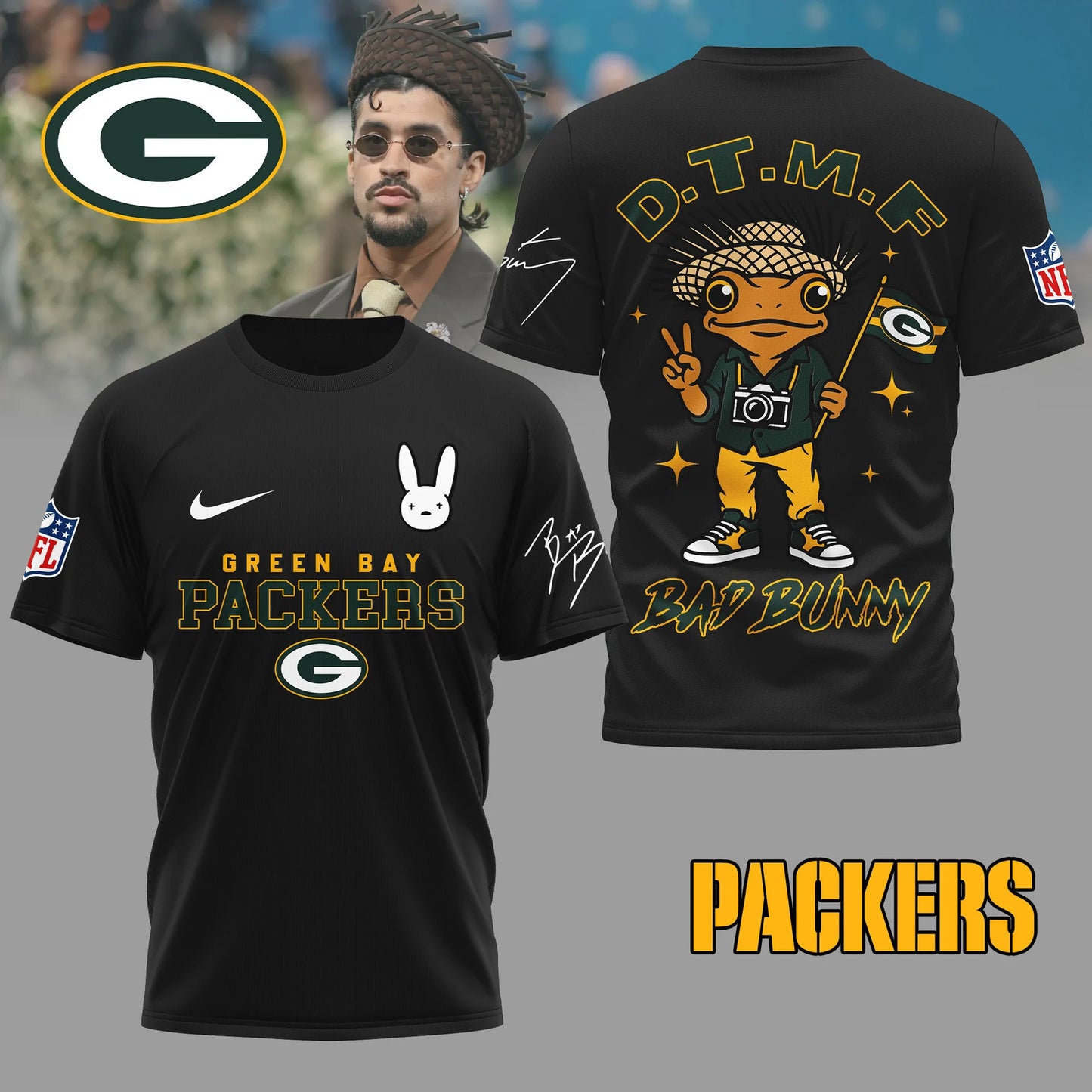 LIMITED EDITION - NEW CUSTOMIZED NFL08 GBP GREEN BAY PACKERS T-SHIRT, HOODIE, ZIP HOODIE