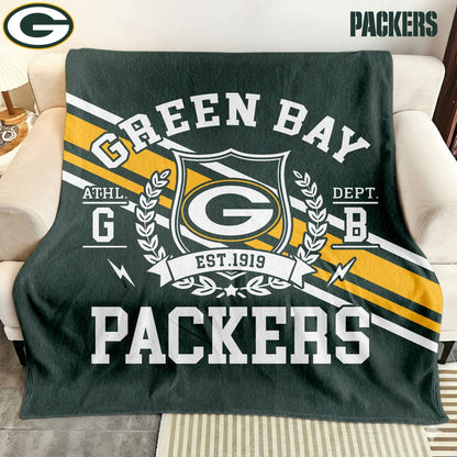 LIMITED EDITION - NEW CUSTOMIZED NFL08 GBP GREEN BAY PACKERS NORMAL & FLEECE BLANKET