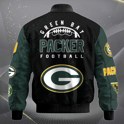 LIMITED EDITION - NEW CUSTOMIZED NFL08 GBP GREEN BAY PACKERS SATIN VARSITY JACKET & LONG PANTS