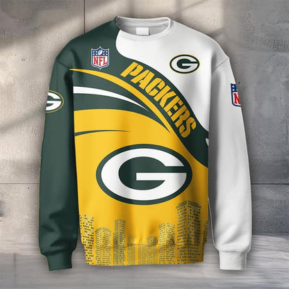 LIMITED EDITION - NEW CUSTOMIZED NFL08 GBP GREEN BAY PACKERS UNISEX T-SHIRT, POLO, HOODIE & JACKETS