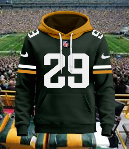 LIMITED EDITION - NEW CUSTOMIZED NFL08 GBP GREEN BAY PACKERS UNISEX T-SHIRT, POLO, HOODIE & JACKETS