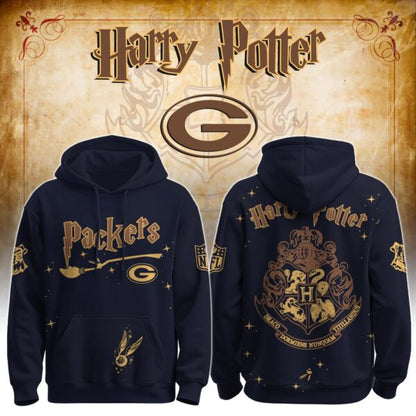 LIMITED EDITION - NEW CUSTOMIZED NFL08 GBP GREEN BAY PACKERS x HARRY POTTER T-SHIRT, HOODIE, ZIP HOODIE