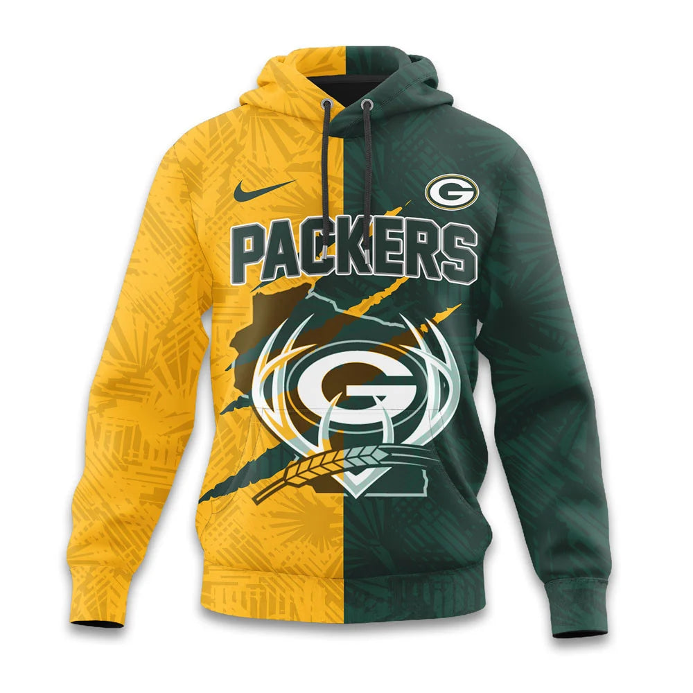 LIMITED EDITION - NEW CUSTOMIZED NFL08 GBP GREEN BAY PACKERS T-SHIRT, HOODIE, ZIP HOODIE
