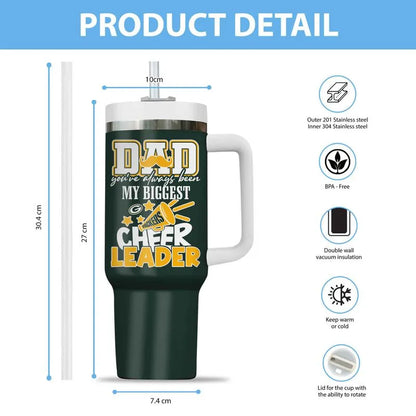 [SPECIAL OFFER] NEW CUSTOMIZED NFL08 GBP GREEN BAY PACKERS 40OZ TUMBLER