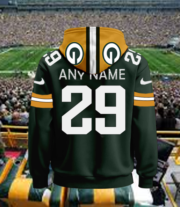 LIMITED EDITION - NEW CUSTOMIZED NFL08 GBP GREEN BAY PACKERS UNISEX T-SHIRT, POLO, HOODIE & JACKETS