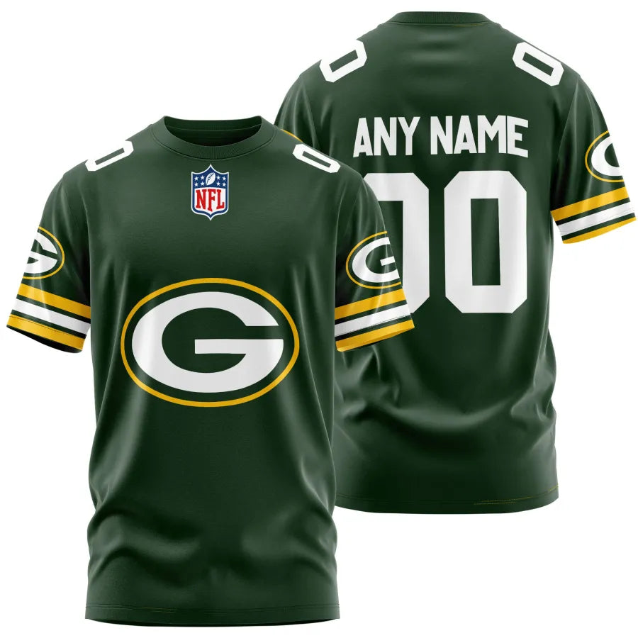 LIMITED EDITION - NEW CUSTOMIZED NFL08 GBP GREEN BAY PACKERS T-SHIRT, HOODIE, ZIP HOODIE