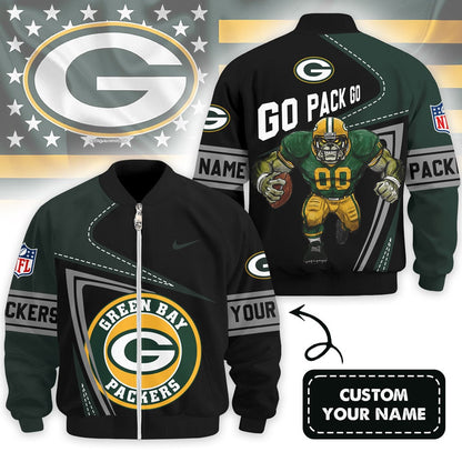 LIMITED EDITION - NEW CUSTOMIZED NFL08 GBP GREEN BAY PACKERS UNISEX T-SHIRT, POLO, HOODIE & JACKETS