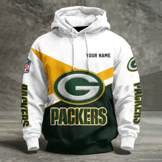 LIMITED EDITION - NEW CUSTOMIZED NFL08 GBP GREEN BAY PACKERS UNISEX T-SHIRT, POLO, HOODIE & JACKETS