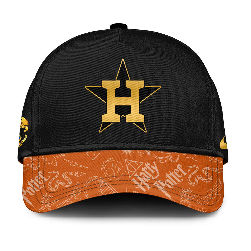 LIMITED EDITION - NEW CUSTOMIZED MLB10 HT ASTROS x HARRY POTTER BASEBALL JERSEY & CAP