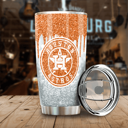 LIMITED EDITION - NEW CUSTOMIZED MLB10 HT ASTROS TUMBLER CUP