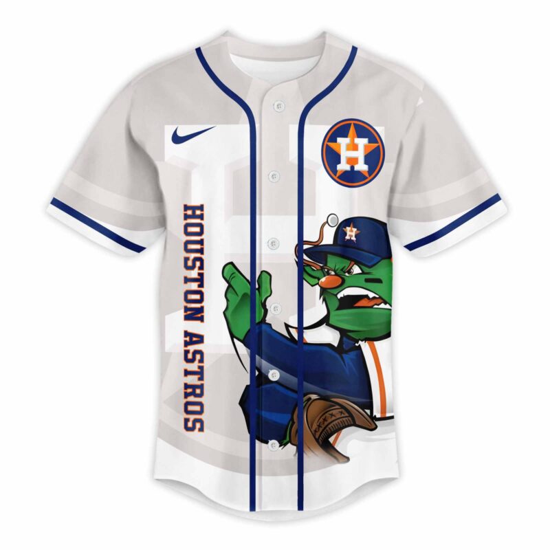 LIMITED EDITION - NEW CUSTOMIZED MLB10 HAS HOUSTON ASTROS BASEBALL JERSEY