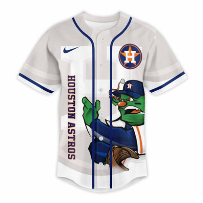 LIMITED EDITION - NEW CUSTOMIZED MLB10 HAS HOUSTON ASTROS BASEBALL JERSEY