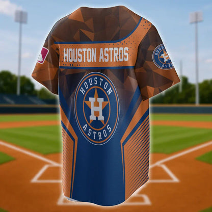 LIMITED EDITION - NEW CUSTOMIZED MLB10 HAS HOUSTON ASTROS BASEBALL JERSEY