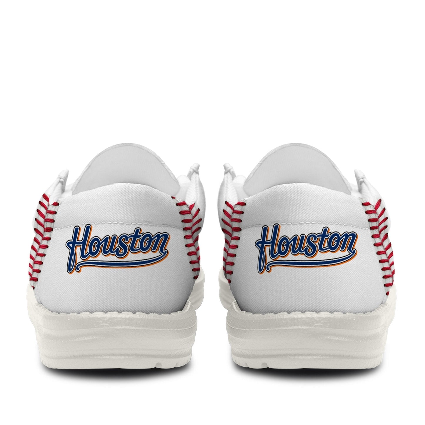 LIMITED EDITION - NEW CUSTOMIZED MLB10 HAS HOUSTON ASTROS LOAFER SHOES