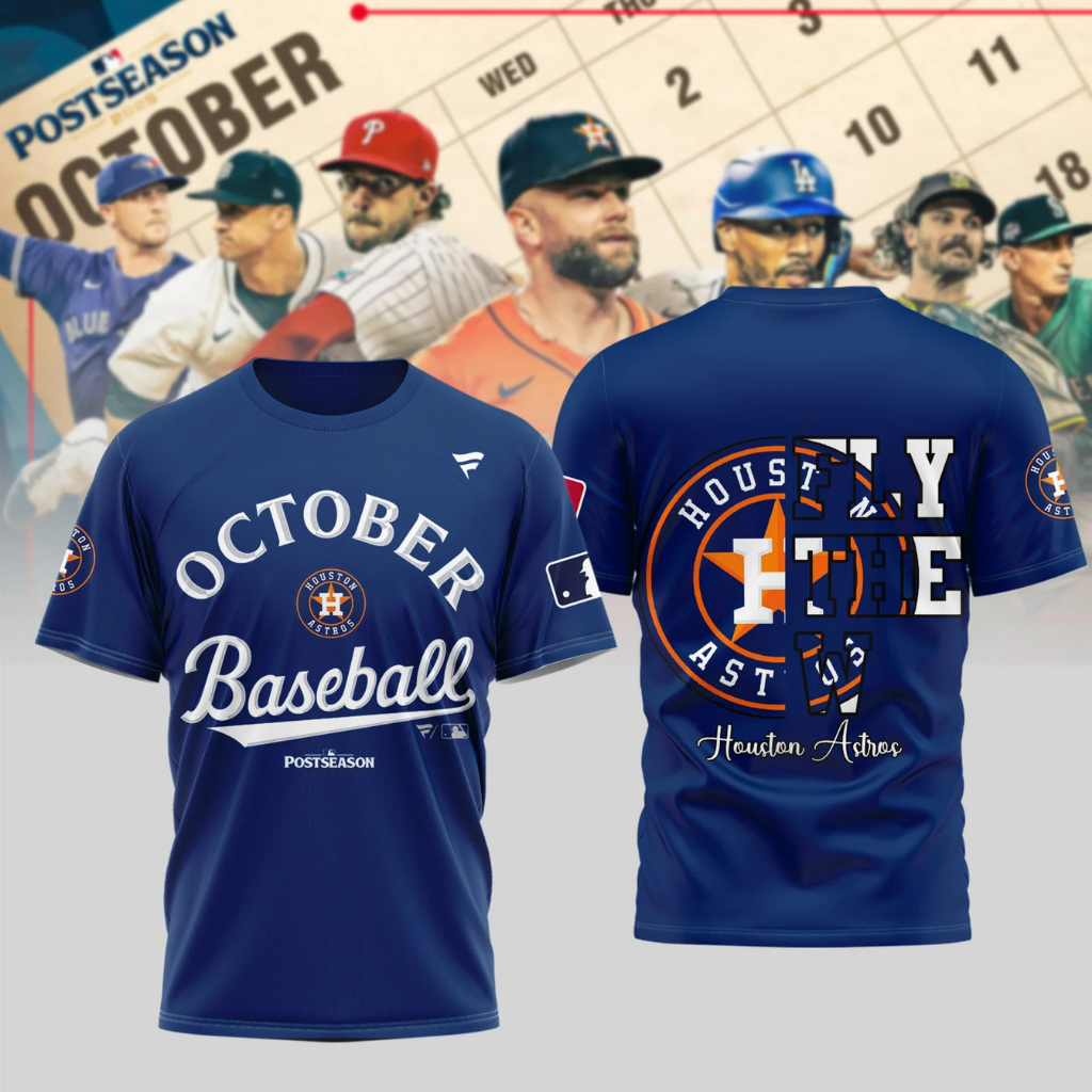 LIMITED EDITION - NEW CUSTOMIZED MLB10 HAS HOUSTON ASTROS T-SHIRT, HOODIE, ZIP HOODIE