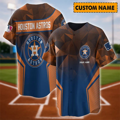 LIMITED EDITION - NEW CUSTOMIZED MLB10 HAS HOUSTON ASTROS BASEBALL JERSEY