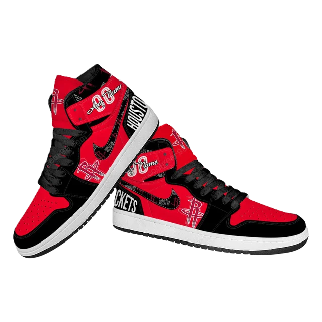 [HOT DEAL] NEW CUSTOMIZED NBA07 HRO HOUSTON ROCKETS AIR JORDAN SNEAKERS
