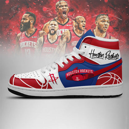 [HOT DEAL] NEW CUSTOMIZED NBA07 HRO HOUSTON ROCKETS AIR JORDAN SNEAKERS