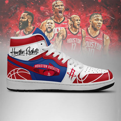 [HOT DEAL] NEW CUSTOMIZED NBA07 HRO HOUSTON ROCKETS AIR JORDAN SNEAKERS