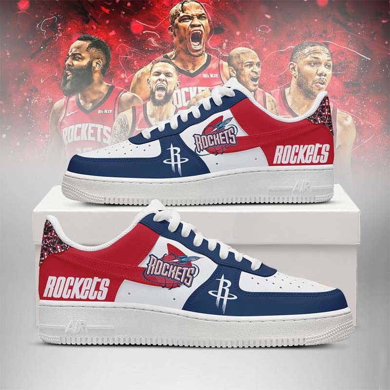 [HOT DEAL] NEW CUSTOMIZED NBA07 HRO HOUSTON ROCKETS AF1 SHOES
