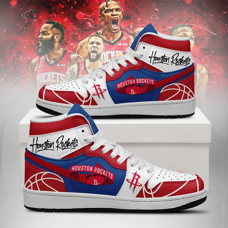 [HOT DEAL] NEW CUSTOMIZED NBA07 HRO HOUSTON ROCKETS AIR JORDAN SNEAKERS