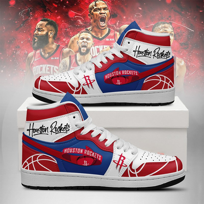 [HOT DEAL] NEW CUSTOMIZED NBA07 HRO HOUSTON ROCKETS AIR JORDAN SNEAKERS