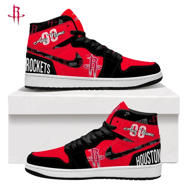[HOT DEAL] NEW CUSTOMIZED NBA07 HRO HOUSTON ROCKETS AIR JORDAN SNEAKERS