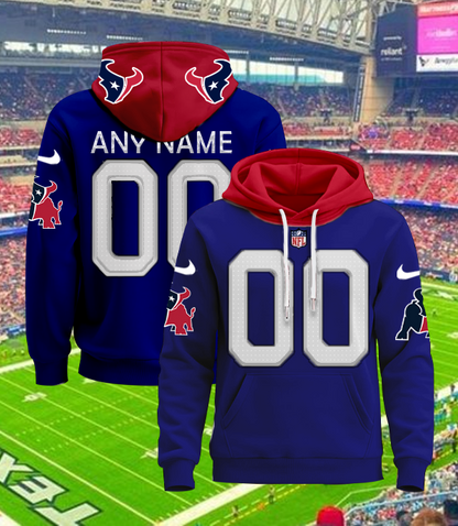 LIMITED EDITION - NEW CUSTOMIZED NFL15 HTT HOUSTON TEXANS UNISEX T-SHIRT, POLO, HOODIE & JACKETS