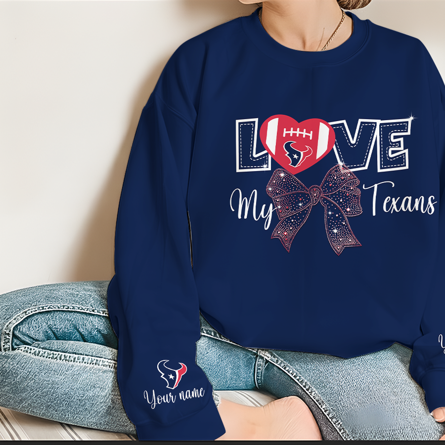 LIMITED EDITION - NEW CUSTOMIZED NFL15 HTT HOUSTON TEXANS UNISEX T-SHIRT, POLO, HOODIE & JACKETS