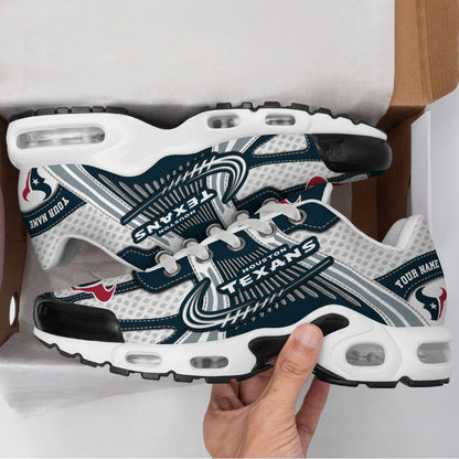 LIMITED EDITION - NEW CUSTOMIZED NFL15 HTT HOUSTON TEXANS UNISEX AIR MAX PLUS SNEAKERS