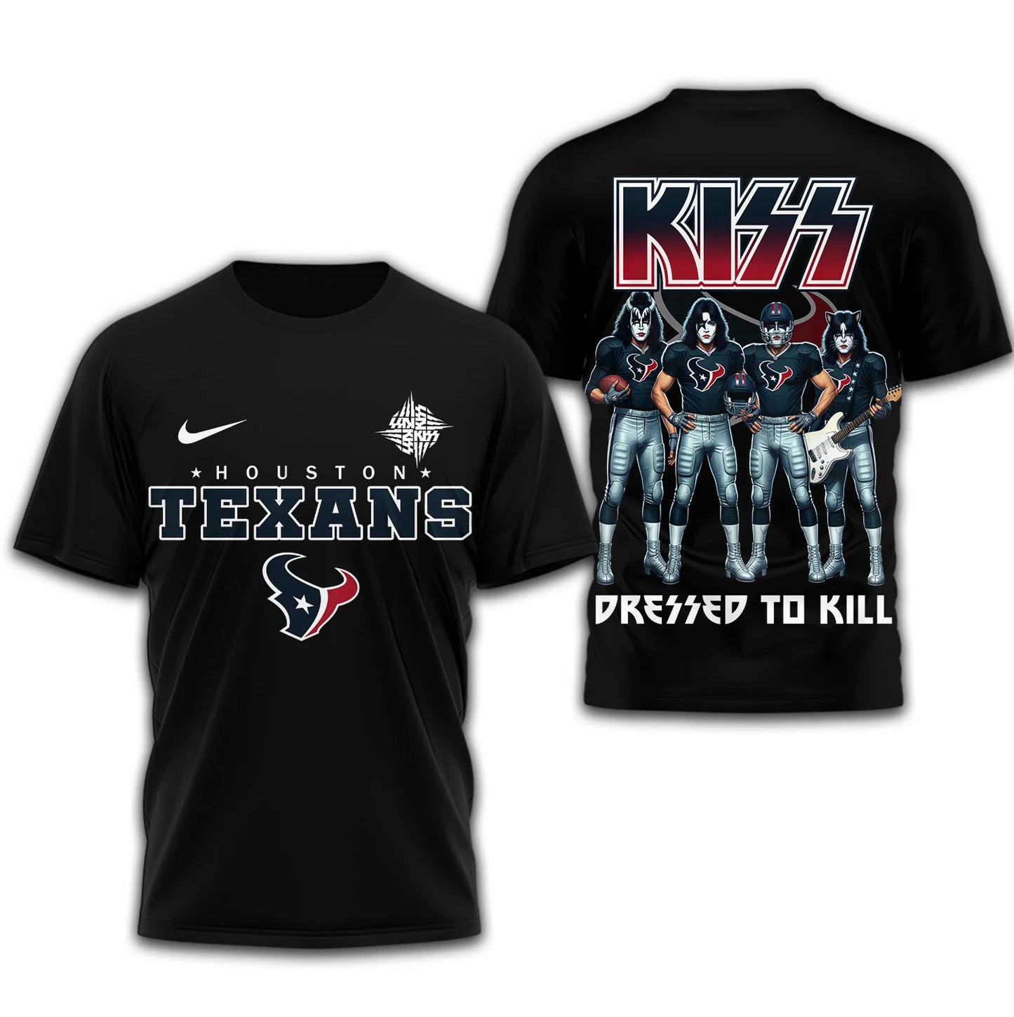 LIMITED EDITION - NEW CUSTOMIZED NFL15 HTT HOUSTON TEXANS T-SHIRT | MULTIPLE COLORS AVAILABLE