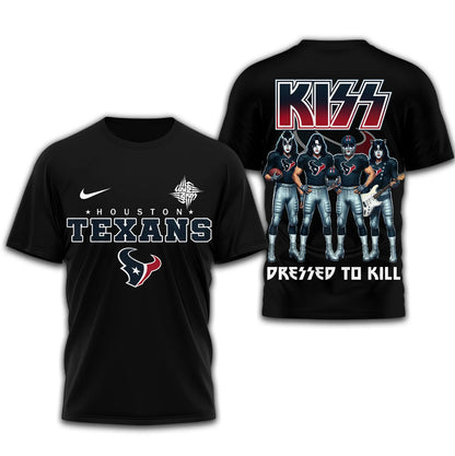 LIMITED EDITION - NEW CUSTOMIZED NFL15 HTT HOUSTON TEXANS T-SHIRT | MULTIPLE COLORS AVAILABLE